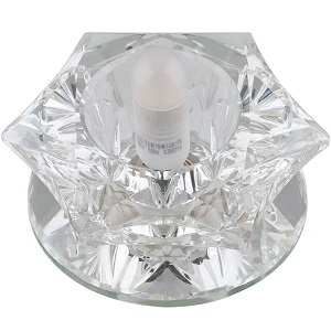 Светильник встраиваемый Fametto/Fiore DLS-F109 G9 GLASSY/CLEAR 65мм/35Вт фото Светильник встраиваемый Fametto/Fiore DLS-F109 G9 GLASSY/CLEAR 65мм/35Вт картинка