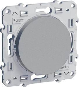 Выключатель без рамки Schneider Electric Odace 1-кл. алюминий фото фото 3 Выключатель без рамки Schneider Electric Odace 1-кл. алюминий картинка фото 3