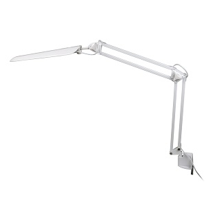 Светильник настольный Uniel LED TLD-524 200В 8Вт 500Лм 4500K Диммер/Белый/струбцина фото Светильник настольный Uniel LED TLD-524 200В 8Вт 500Лм 4500K Диммер/Белый/струбцина картинка