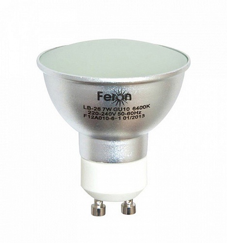 Лампа светодиодная Feron LB-26 MR16 Софит GU10 220В 7Вт 2700К 50х57мм фото фото 2 Лампа светодиодная Feron LB-26 MR16 Софит GU10 220В 7Вт 2700К 50х57мм картинка фото 2