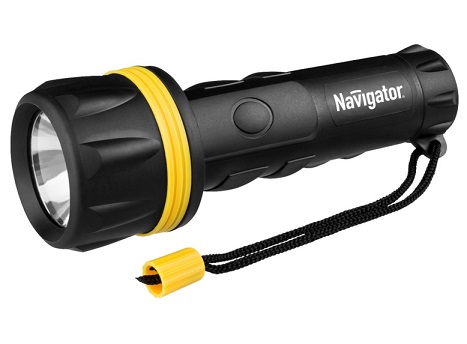 Фонарь ручной Navigator NPT-R06-2AA 1LED 0.5Вт Пластик/резина фото Фонарь ручной Navigator NPT-R06-2AA 1LED 0.5Вт Пластик/резина картинка