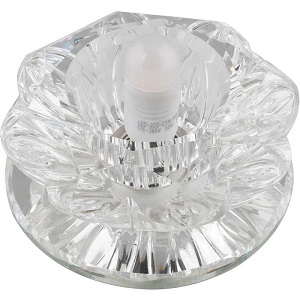 Светильник встраиваемый Fametto/Fiore DLS-F101 G9 GLASSY/CLEAR фото Светильник встраиваемый Fametto/Fiore DLS-F101 G9 GLASSY/CLEAR картинка