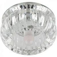 Светильник встраиваемый Fametto/Fiore DLS-F106 G9 GLASSY/CLEAR 65мм/35Вт картинка 