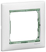 Рамка горизонтальная Legrand Valena 1-м. белый/кристалл картинка