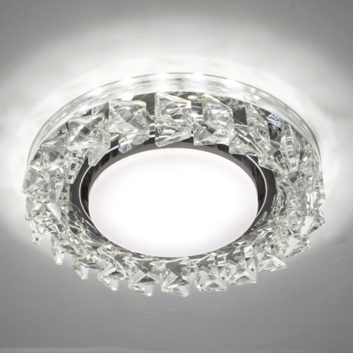 Светильник встраиваемый Италмак Bohemia LED 53 1 70 GX53 75мм/15Вт огран стекло/прозрачный фото Светильник встраиваемый Италмак Bohemia LED 53 1 70 GX53 75мм/15Вт огран стекло/прозрачный картинка