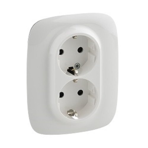 Розетка с заземлением Legrand Valena Allure 1-м. 2 мод. шторки белый фото фото 2 Розетка с заземлением Legrand Valena Allure 1-м. 2 мод. шторки белый картинка фото 2