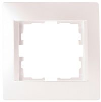 Рамка горизонтальная Lezard Karina 1-м. жемчужно-белый/перламутр картинка