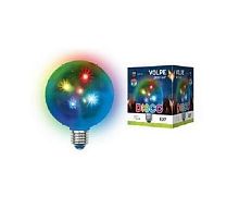 Лампа светодиодная декоративная Диско Шар 3D Uniel ULI-Q310 220В 1.5W/RGB/E27 картинка 
