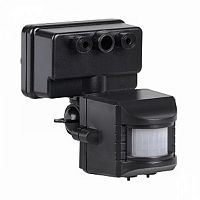 Датчик движения ИК/Лк IEK ДД-019 230В 0,45Вт 1,1КВа/300вт LED/120°/12м/10c - 7мин/IP44 картинка 