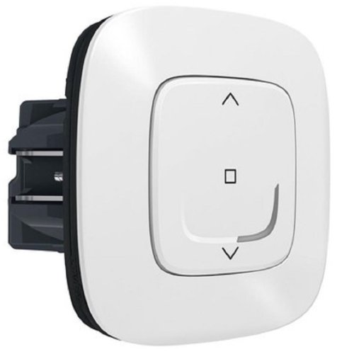 Умный выключатель управления жалюзи Valena Allure Netatmo 1-кл. IP20 белый