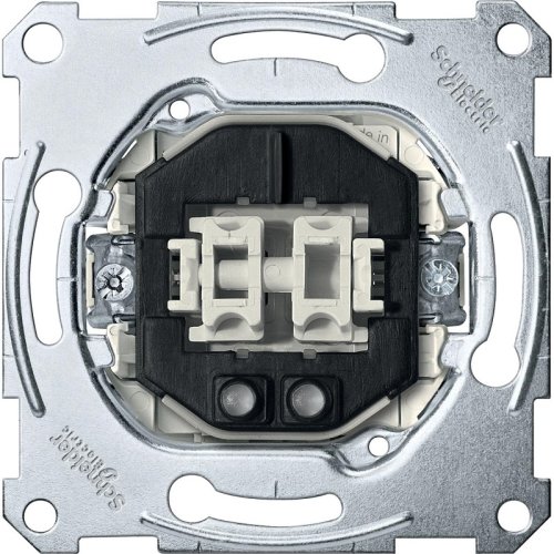 Выключатель с подсветкой без накладки без рамки Schneider Electric Merten Antique 2-кл.1 п. картинка фото 2
