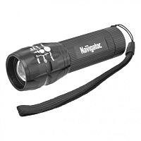 Фонарь ручной Navigator 94 967 NPT-CM03-3AAA Алюминий/черный картинка 