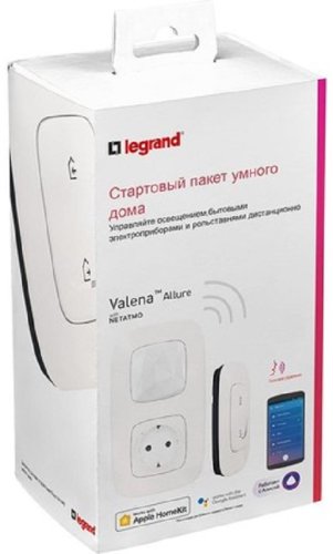 Стартовый Smart комплект умного дома Valena Allure Netatmo жемчуг