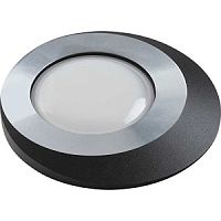 Светильник встраиваемый Fametto/Vernissage DLS-V105 GU5.3 CHROME+BLACK 65мм/50Вт картинка 