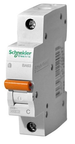 Выключатель автоматический Schneider Electric Домовой 1п C 40А ВА63 4.5кА картинка фото 2