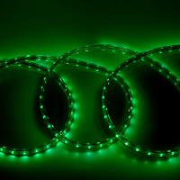 Светодиодная лента 220В Ecola 60LED/m IP68-220V-14,4W/m-50M-Green картинка 