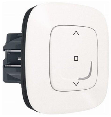Умный выключатель управления жалюзи Valena Allure Netatmo 1-кл. IP20 жемчуг