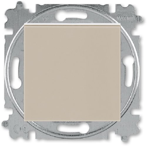 Выключатель без рамки ABB EPJ Levit 1-кл. кофе макиато/белый картинка