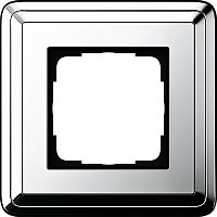 Рамка универсальная Gira ClassiX 1-м. хром/хром картинка