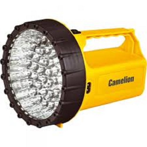 Фонарь ручной/прожектор аккумуляторный Camelion 29316 43LED Пластик/желтый картинка 