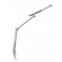 Светильник настольный Camelion LED KD-785 C03 220В 5Вт 4000К Серебро/струбцина картинка 