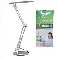 Светильник настольный Camelion LED KD-805 230В 5Вт 4000К Золото/Розовый картинка 
