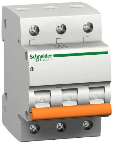 Выключатель автоматический Schneider Electric Домовой 3п C 16А ВА63 4.5кА картинка фото 3