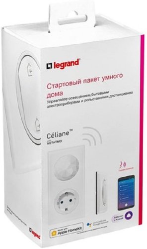 Стартовый Smart комплект умного дома Valena Celiane Netatmo белый
