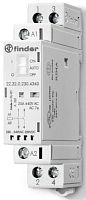 Контактор модульный Finder 22 1п 2НО 25А 24В Авто-Вкл-Выкл АС/DC картинка