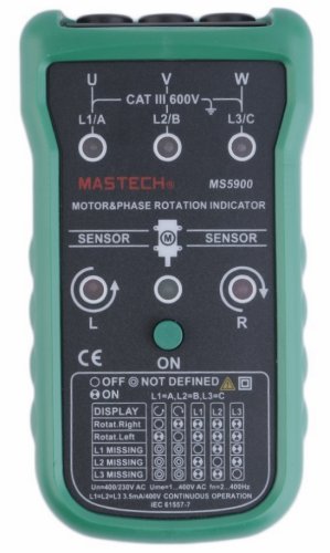 Детектор последовательности фаз Mastech MS5900  картинка фото 5