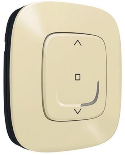 Умный выключатель беспроводной управления жалюзи Valena Allure Netatmo 1-кл. IP20 слоновая кость