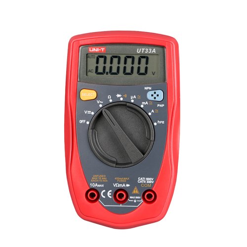 Мультиметр цифровой UNI-T UT33D+  картинка фото 2