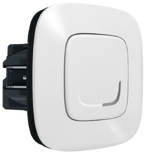Умный выключатель с опцией диммирования 5-300Вт Valena Allure Netatmo 1-кл. IP20 белый