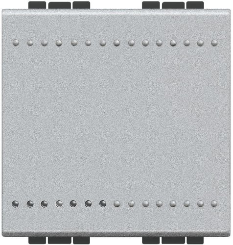 Выключатель без рамки Legrand BTicino LivingLight 2мод. 1-кл. алюминий  картинка фото 2