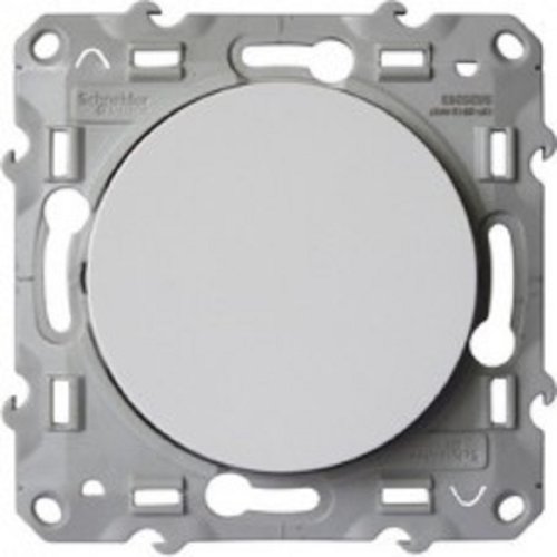 Заглушка без рамки Schneider Electric Odace белый картинка фото 2