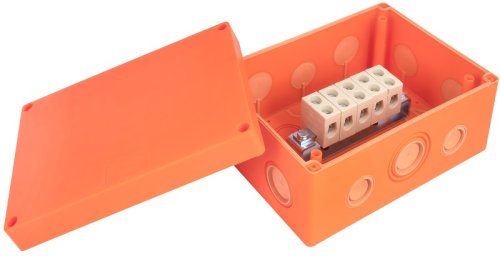 Коробка огнестойкая EKF PROxima 176x126x74мм под винт 5x16мм IP66 оранжевый Коробка огнестойкая EKF PROxima 176x126x74мм под винт 5x16мм IP66 оранжевый