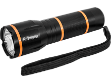 Фонарь ручной Navigator NPT-CM10-3AAA-1LEDх3Вт Алюминий /черный картинка 