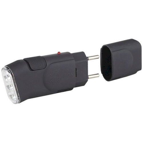 Фонарь ручной Эра SDA10M 3хLED 220В Пластик/черный картинка 