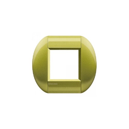 Рамка овальная Legrand BTicino LivingLight 2 мод Лимон  картинка фото 2