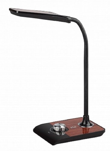 Светильник настольный Эра NLED-473-10W-BK 220В Черный/дерево картинка 