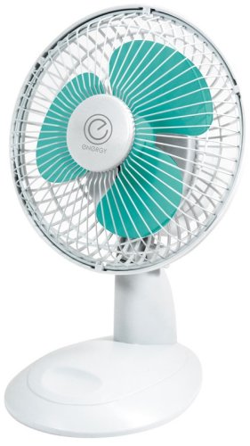 Вентилятор настольный Energy EN-0603 зеленый/белый фото Вентилятор настольный Energy EN-0603 зеленый/белый картинка