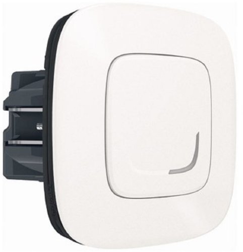 Умный выключатель с опцией диммирования 5-300Вт Valena Allure Netatmo 1-кл. IP20 жемчуг