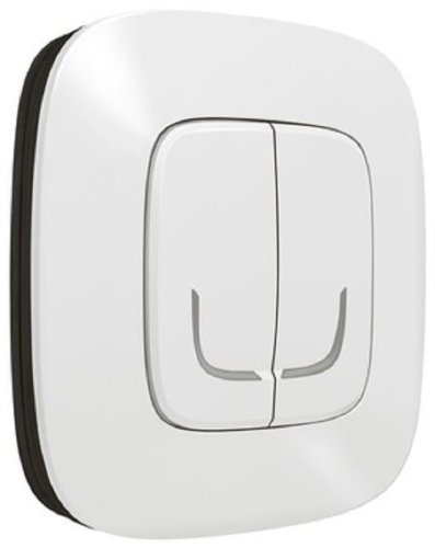 Умный выключатель беспроводной Valena Allure Netatmo 2-кл. IP20 белый