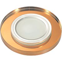 Светильник встраиваемый Fametto DLS-L106 GU5.3 CHROME/BRONZE картинка 
