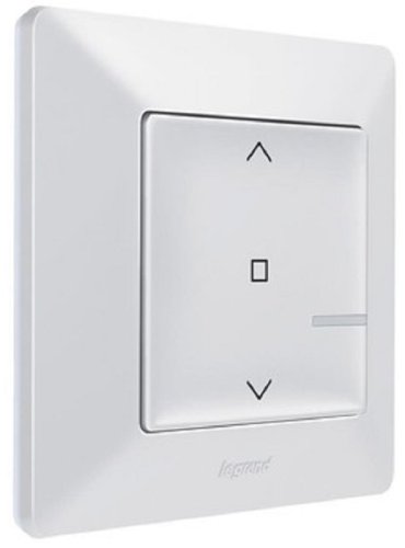 Умный выключатель беспроводной управления жалюзи Valena Life Netatmo 1-кл. IP20 белый
