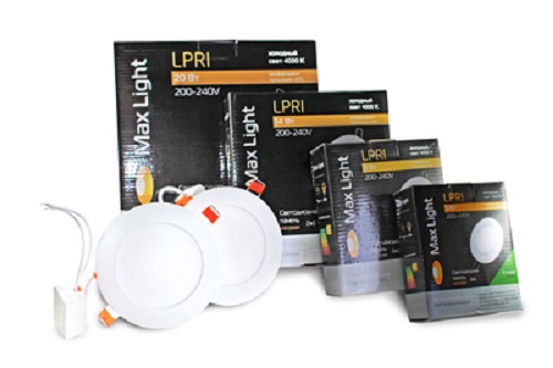 Светодиодная панель MaxLight LPRI 5Вт 4000К Белый/2шт. фото Светодиодная панель MaxLight LPRI 5Вт 4000К Белый/2шт. картинка