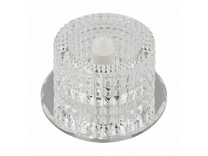 Светильник встраиваемый Fametto/Fiore DLS-F110 G9 GLASSY/CLEAR 65мм/35Вт фото Светильник встраиваемый Fametto/Fiore DLS-F110 G9 GLASSY/CLEAR 65мм/35Вт картинка