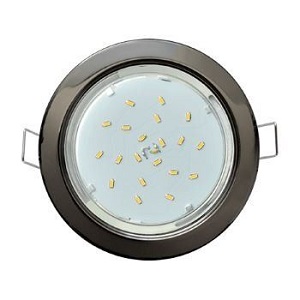 Светильник встраиваемый Ecola GX53 H4 220В 16Вт Черный хром/106х90х38мм фото Светильник встраиваемый Ecola GX53 H4 220В 16Вт Черный хром/106х90х38мм картинка