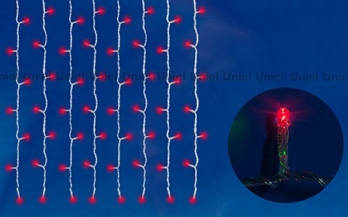 Гирлянда светодиодная "Занавес" Uniel C2030-240/DTA Красная IP20 LED 2х3м с контроллером фото фото 2 Гирлянда светодиодная "Занавес" Uniel C2030-240/DTA Красная IP20 LED 2х3м с контроллером картинка фото 2