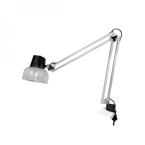 Светильник настольный Трансвит ЛОН 220В Е27 60Вт Серебро/струбцина фото Светильник настольный Трансвит ЛОН 220В Е27 60Вт Серебро/струбцина картинка